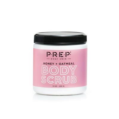 Oatmeal Honey Body Scrub by PREP Your Skin, Front